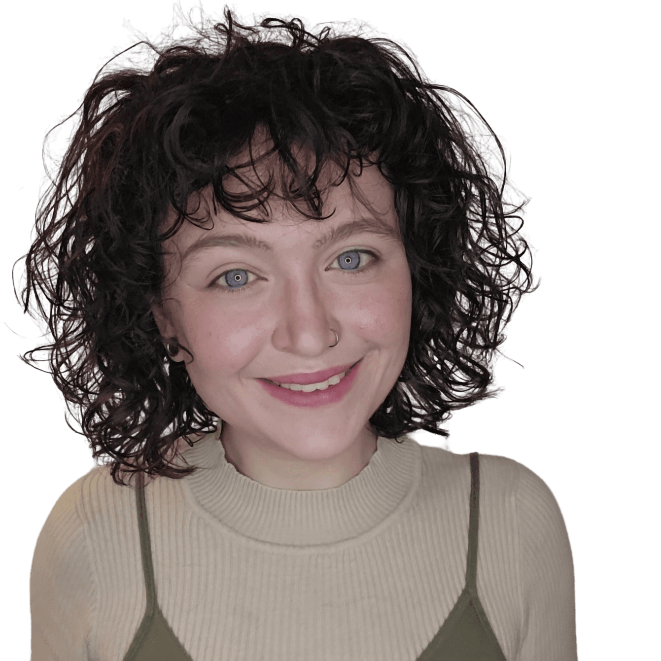 A photo of Maddie, the maddierosecodessite owner and creator